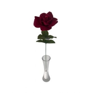 ROSA AVELUDADA X 1 (D) 45CM