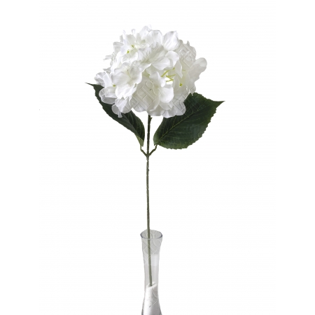 GALHO UNITARIO DE HORTENSIA BRANCA (M) 60CM