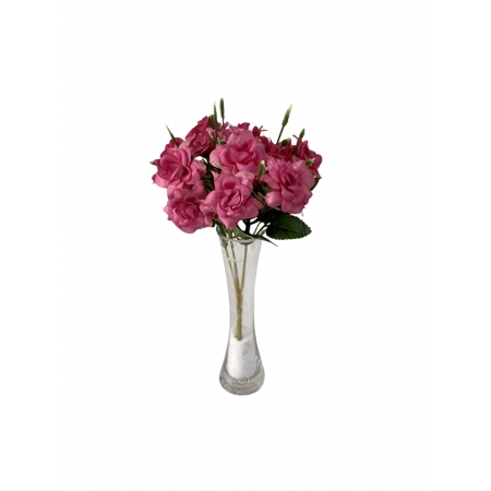 MINI BUQUE DE ROSA X 5 (M) 28CM
