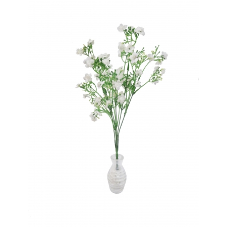 BUQUE DE GIPSO MOSQUITINHO COM FLOR X 5 (M) 35CM
