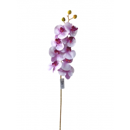 ORQUIDEA PHALAENOPSIS BRANCO C/ROSA X 9 (M) 98CM