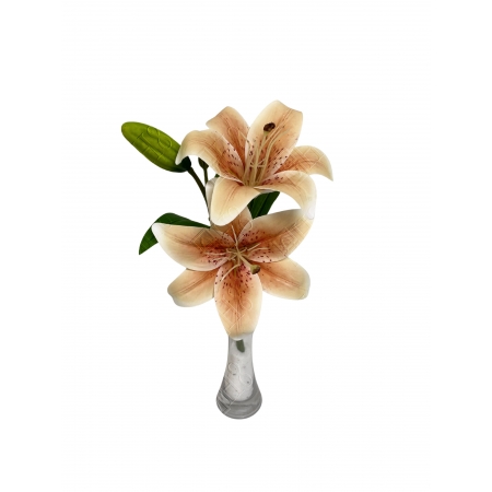 GALHO DE LIRIO TOQUE REAL X 2 (M) 35CM BOX POR COR