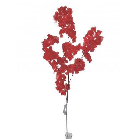 GALHO DECORATIVO DE PESSEGUEIRO VERMELHO X 3 (M) 98CM