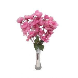 BUQUE DE PESSEGUEIRO ROSA X 7 (M) 39CM