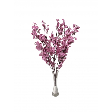 BUQUE DE GIPSO MOSQUITINHO ROSA X 5 (M) 55CM