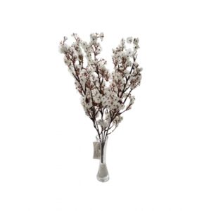 BUQUE DE GIPSO MOSQUITINHO BRANCO X 5 (M) 55CM