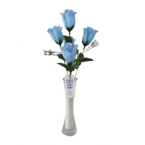 BOTAO DE ROSA X 5 (M) 33CM