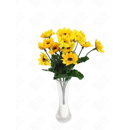 MINI BUQUE DE MINI GIRASSOL X 7 (15 FLORES) (M) 29CM