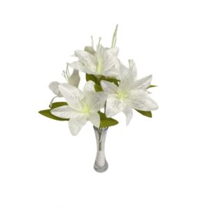 BUQUE DE LIRIO X 7 (D) 47CM