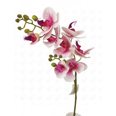 ORQUIDEA 3D CABO EMBORRACHADO PURPLE PISTIL X 8 (M) 80CM