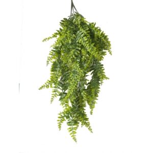 PENDENTE FOLHAGEM DE SAMAMBAIA PLÁST  X 5 (M) 75CM BOX POR COR