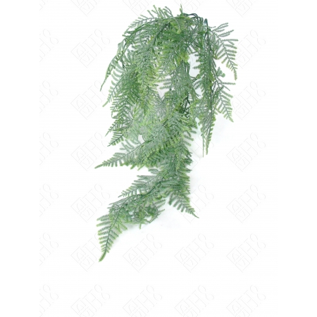 PENDENTE PLASTICO DE FOLHA DE PINHEIRO X 5 (M) 76CM