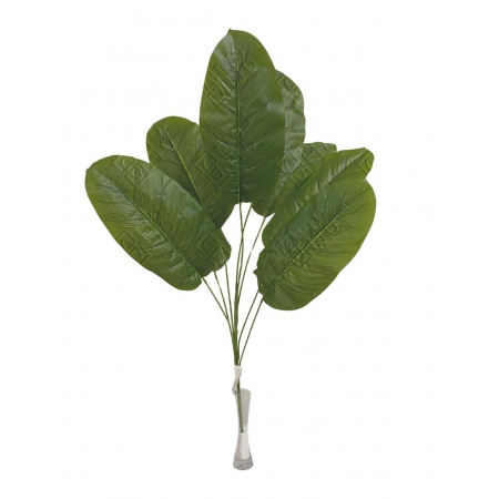 ARVORE DE BANANEIRA TOQUE NATURAL FOLHAS GRANDES X 8 (M) 1,06M