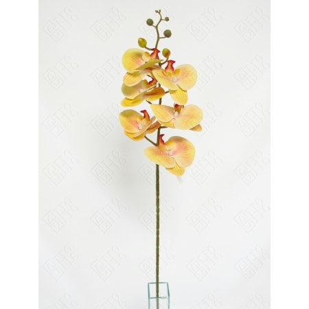 ORQUIDEA 3D AMARELA X 6 (M) 90CM